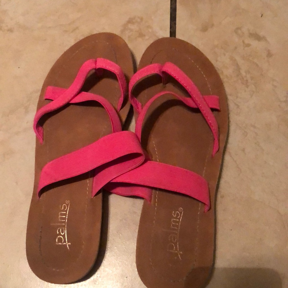 Hot pink sandal